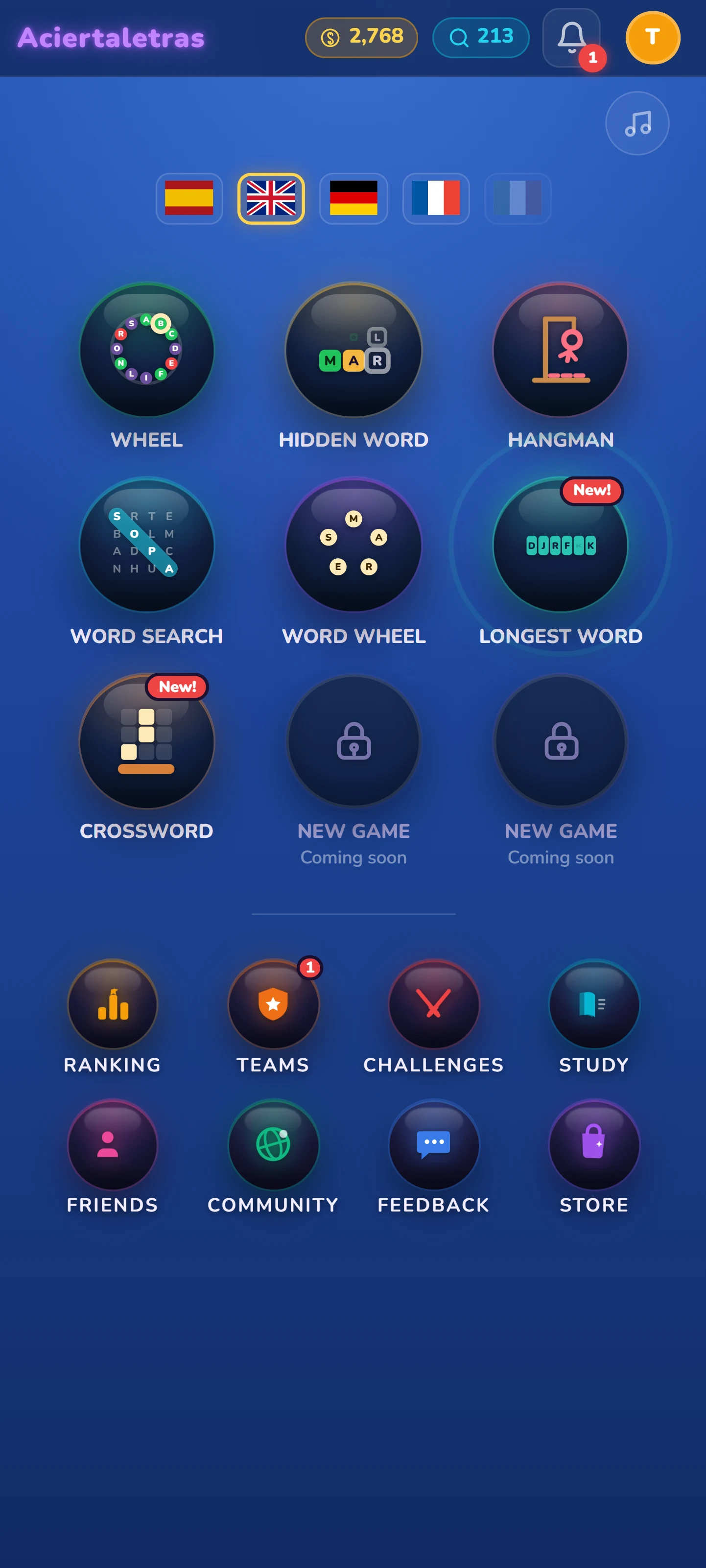 Alphabet Wheel: Word Quiz screenshot